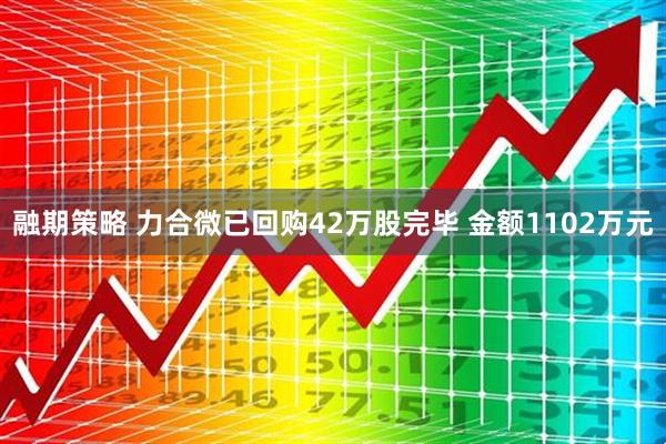融期策略 力合微已回购42万股完毕 金额1102万元
