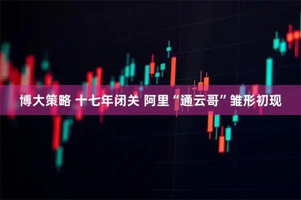 博大策略 十七年闭关 阿里“通云哥”雏形初现