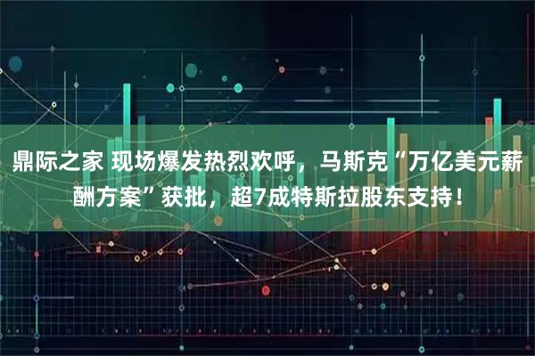 鼎际之家 现场爆发热烈欢呼，马斯克“万亿美元薪酬方案”获批，超7成特斯拉股东支持！